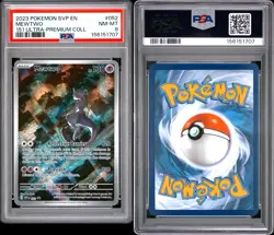 PSA 8 NM-MT Graded Pokemon 2023 Mewtwo SVP #052 S&V 151 UPC Black Star Promo - Image 3