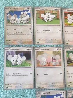TANDEMAUS & MAUSHOLD BUNDLE OF POKEMON CARDS - Image 2