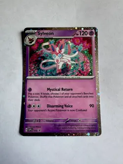Sylveon (Cosmos Holo) 172 Holo Promo Scarlet & Violet Promo Pokemon NM - Image 1