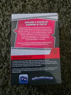 Pokemon TCG Scarlet & Violet—White Flare Booster Bundle 6 Packs English 2025 - Image 3