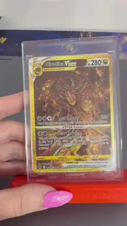 Giratina VSTAR GG69/GG70 Secret Rare Holo Crown Zenith Galarian Gallery - Image 2