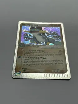 Team Magma vs Aqua Swampert EX Holo 95/95 Pokemon Card 2004 - Image 3