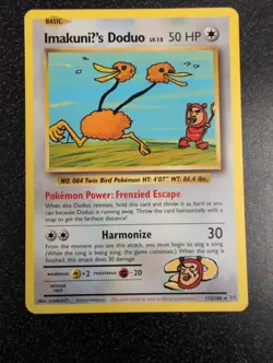 Pokemon Evolutions Imakuni's Doduo TCG Card 112/108 2016 Rare Regular - Image 1