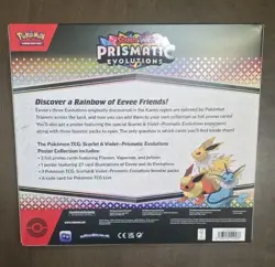 Pokemon TCG: Scarlet & Violet—Prismatic Evolutions Poster Collection - Sealed - Image 2