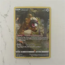 The Pokemon Company Pokemon TCG Bidoof GG29/GG70 Crown Zenith Holo UR FA - Image 1