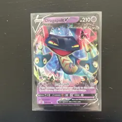NM - Pokemon Dragapult V Ultra Rare # 92/192 - Rebel Clash - NM - Image 1