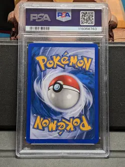 2003 POKEMON BEST OF GAME PROMO WINNER #9 ROCKET'S HITMONCHAN-REVERSE FOIL PSA 7 - Image 2
