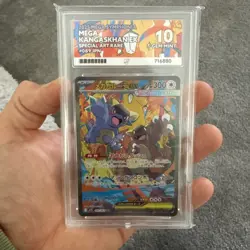 ACE 10 Mega Kangaskhan ex 089/063 Mega Symphonia Japanese Pokemon Card - Image 1