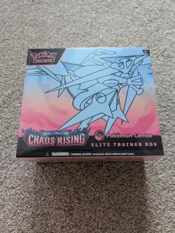 Chaos Rising Pokemon Centre Elite Trainer Box ETB Factory Sealed - Image 1