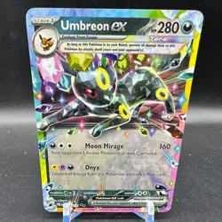 Umbreon ex Double Rare SV: Prismatic Evolutions 060/131 Pokemon Card - Image 1