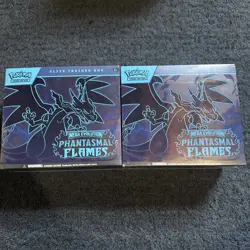 Pokemon TCG Phantasmal Flames ETB X 2 - Image 1