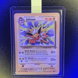 🔥 Jolteon 20/64 🔥 Jungle Set Non Holo Rare Pokemon Card WOTC 1999 - Image 1