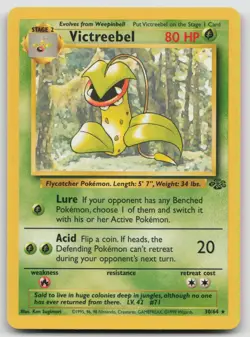 Victreebel 30/64 Jungle Pokemon Unlimited NM Rare - Image 1