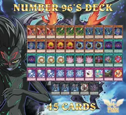Yugioh ZeXal! Complete Number 96 Deck! Overfiend + Dark Storm + D *Hot* + Bonus! - Image 1