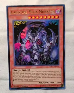 Caius the Mega Monarch SECE-EN035 Secrets of Eternity 1st Edition - Image 1