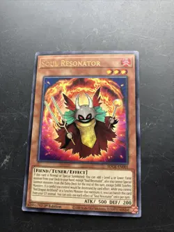 1X NM Soul Resonator - SDCK-EN001 - Ultra Rare 1st Edition - Yugioh - Image 1