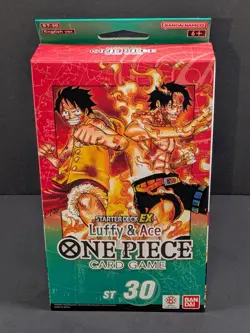 One Piece: Starter Deck EX: Luffy & Ace (ST-30) - Brand New/Sealed! - Image 1