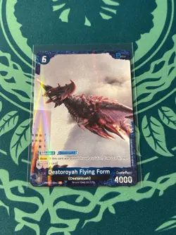Destoroyah Flying Form P 054+ Foil Godzilla Card Game 1st Edition Rare Parallel - Image 1