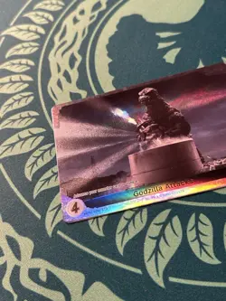 Godzilla Attacks EBP01-078+ SP Textured Gold Foil Godzilla Card Game 1st Edition - Image 3