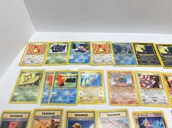 Lot of (29) Bulk NEO Pokemon WOTC Cards Revelation LP, Damaged Suicune Multi - Image 2