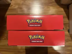 Pokemon Prismatic Evolutions 8 Mini-Tins with Promo Cards Costco 2-pack In Hand - Image 5