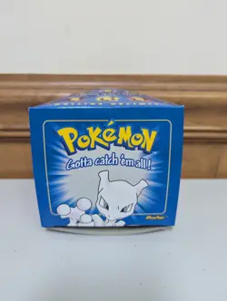 Pokemon Card Mewtwo 23K Gold Plated 1999 Burger King in Box With Ball - Image 3