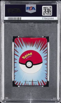 1999 BICYCLE POKEMON MINI PLAYING CARDS RED DECK 9 OF HEARTS PIDGEY PSA 10 - Image 2