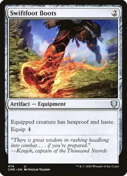 Swiftfoot Boots - Commander Legends - Magic The Gathering - MTG - Image 1