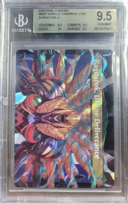 2025 Final Fantasy #0537 Vanille, Cheerful L'cie Surge Foil U *SLABBED BACKWARD* - Image 2