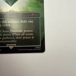 Chaos Emerald (Lotus Petal) Green 7031 Secret Lair Drop - Image 4