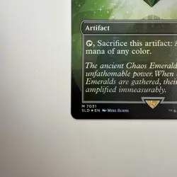 Chaos Emerald (Lotus Petal) Green 7031 Secret Lair Drop - Image 5