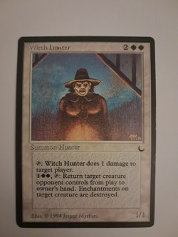 Witch Hunter LP The Dark MTG Magic the Gathering - Image 1
