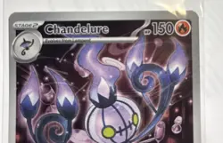 2025 Pokemon Chandelure 103/086 NM TCG White Flare - Image 4