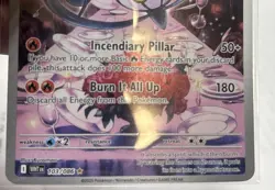 2025 Pokemon Chandelure 103/086 NM TCG White Flare - Image 5