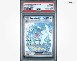 2023 POKEMON SVI EN-SCARLET & VIOLET ULTRA RARE #225 GYARADOS EX PSA 10 - Image 1