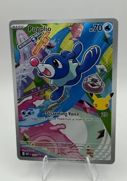 Pokemon TCG Popplio 045 McDonald's Collection 2026 Promo Holo Basic HP 70 EN - Image 1