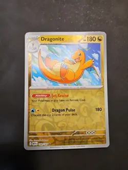 Dragonite 149/165 Pokemon TCG SV: Scarlet & Violet 151 LP Reverse Holo - Image 1