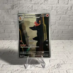 Pokemon Charmeleon 169/165 Illustration Rare Holo Sv: Scarlet & Violet 151 HP100 - Image 1