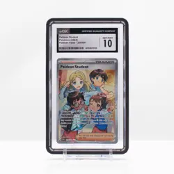 2024 Pokemon Paldean Student Full Art Trainer Paldean Fates #230 - CGC 10 - Image 1