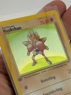 Pokemon TCG Hitmonchan Nockchan 7/102 German 1st Edition Holo Rare NP MINT! - Image 4