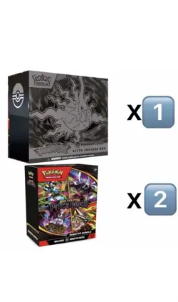 Pokemon TCG Pitch Black Pokemon Center ETB +2x Booster Bundles*PRESALE* 07/17 - Image 1