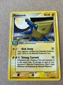 Manectric (8/100) - EX Crystal Guardians - Holo Rare - Pokemon TCG - Image 1
