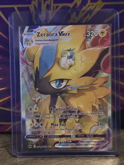Pokemon Zeraora VMAX GG42/GG70 Crown Zenith Galarian Gallery Holo UR Eng 320HP - Image 1