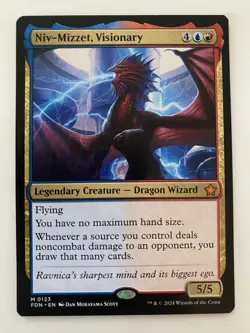 Niv-Mizzet, Visionary (0123) *Non-Foil* Base Foundations 2024 MTG FDN NM/MT - Image 1