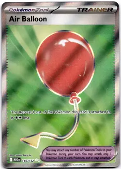 Air Balloon Ultra Rare ME01: Mega Evolution 166/132 Pokemon Studio Bora Inc - Image 1