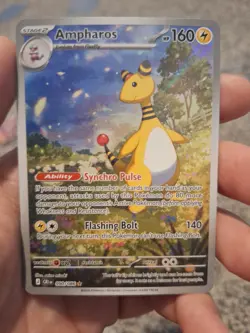 Pokemon Ampharos 090/086 Illustration Rare Chaos Rising Near Mint - Image 1