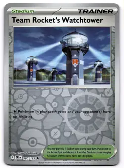 Team Rocket's Watchtower Reverse Holo ME: Ascended Heroes 210/217 NM Pokemon - Image 1