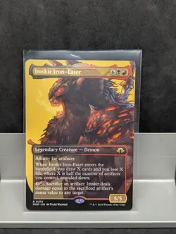 Imskir Iron-Eater Borderless X1 LP Mordern Horizons 3 MTG - Image 1