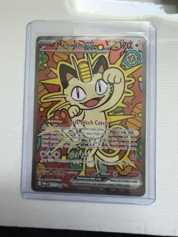 POSSIBLE PSA 10 TCG Meowth ex 121/088 perfect order Rare Full Art Holo - Image 2