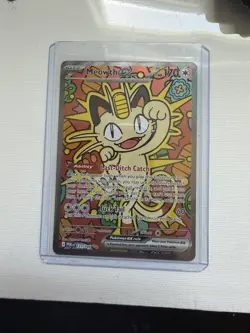 POSSIBLE PSA 10 TCG Meowth ex 121/088 perfect order Rare Full Art Holo - Image 3
